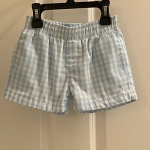 The Beaufort Bonnet Company - Blue Gingham Sheffield Shorts - Size 4T Boys